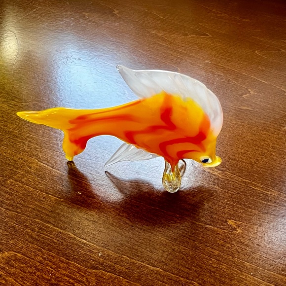 Glass fish and octopus figurine - Picture 4 of 9